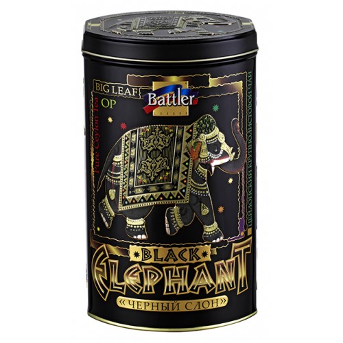 Battler Black Elephant 200 g Tin Caddy